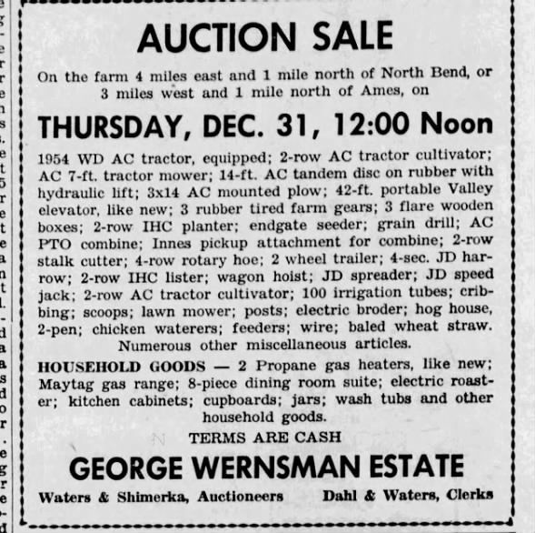 Clipping from The Schuyler Sun